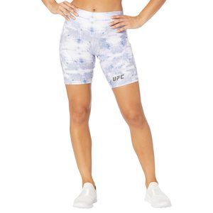 UFC Quartz Print 9" Extreme Workout Shorts Lavender Frost SM 9